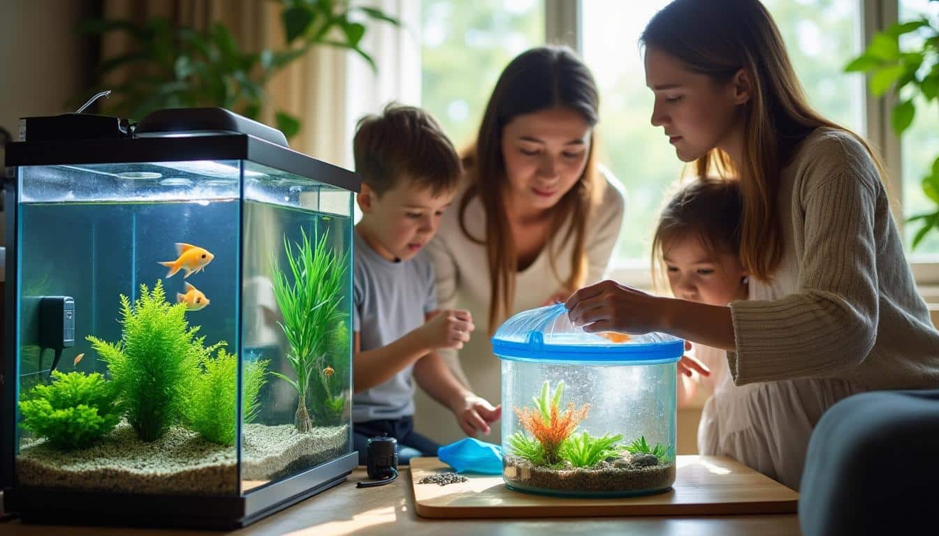 Illustration: Bien préparer le déménagement de son aquarium : étapes et conseils essentiels