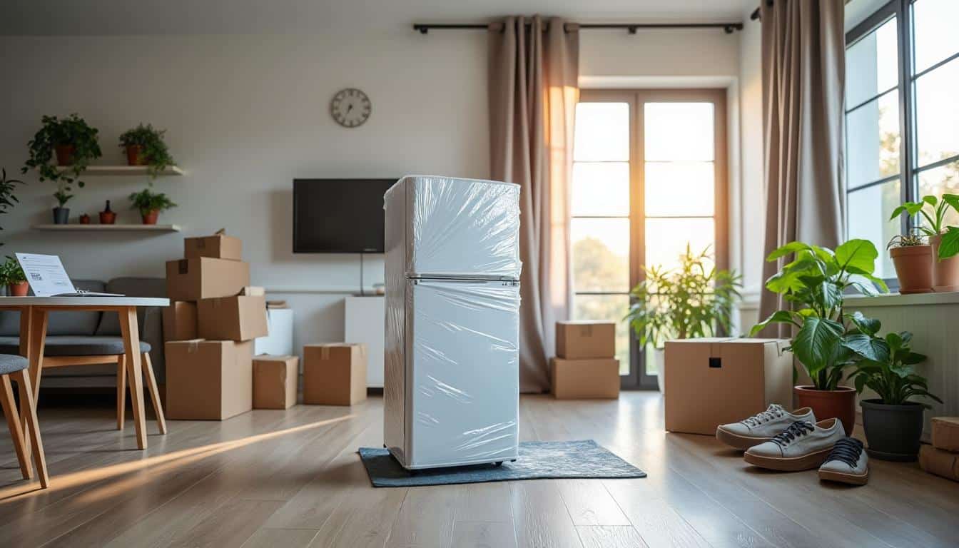 Illustration: Pourquoi faut-il attendre avant de brancher un frigo neuf ou après transport ?