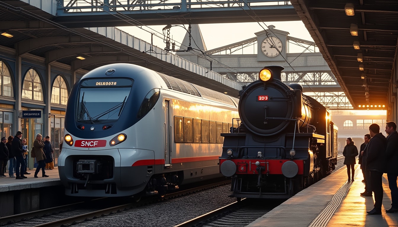 Illustration: Comprendre ce qu’est la SNCF : une entreprise ferroviaire au service de la France