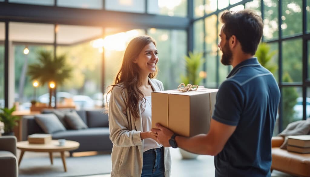 Livraison gratuite en showroom : économies et flexibilité garanties
