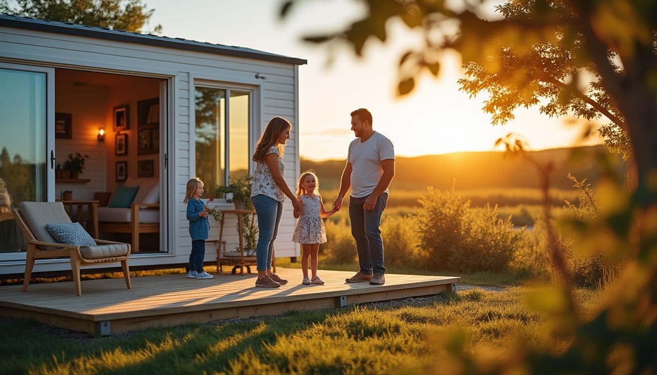 Illustration: Pourquoi choisir un mobil home d’occasion livré sans frais de transport ?