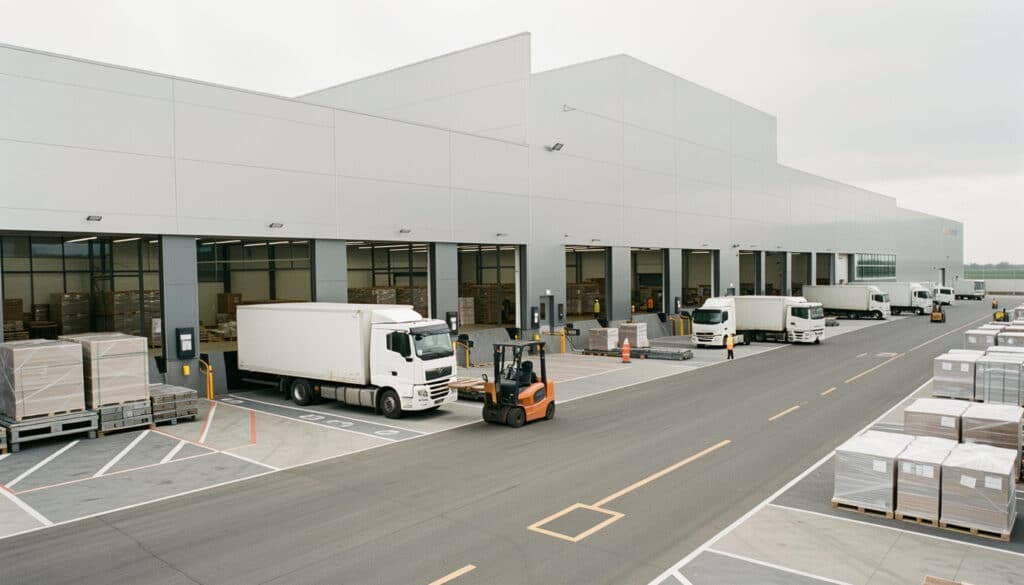 Bâtiment logistique : conception, flux et coûts