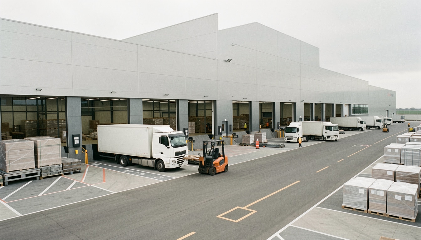Bâtiment logistique : conception, flux et coûts