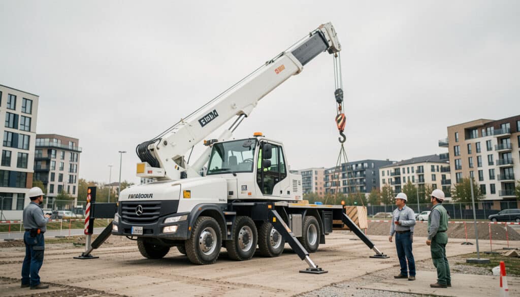Camion-grue : usages, levage et critères de choix