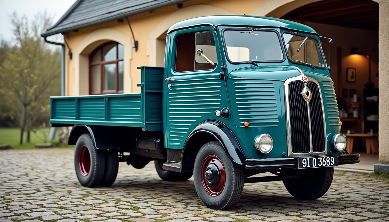 Camion Renault ancien : histoire et modèles emblématiques