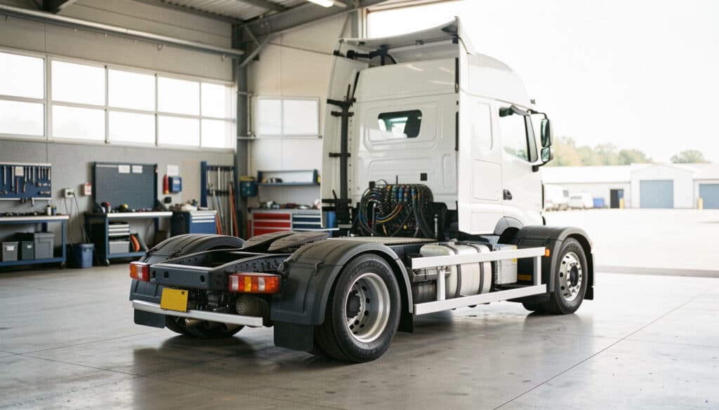 Châssis de camion : rôle, dimensions et adaptations