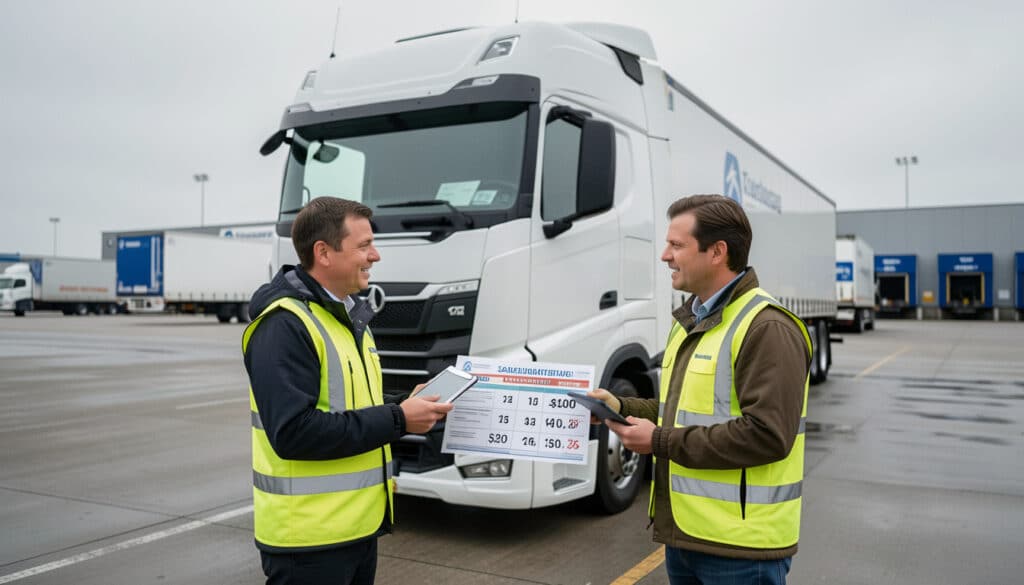 Augmentation des salaires du transport routier en 2026