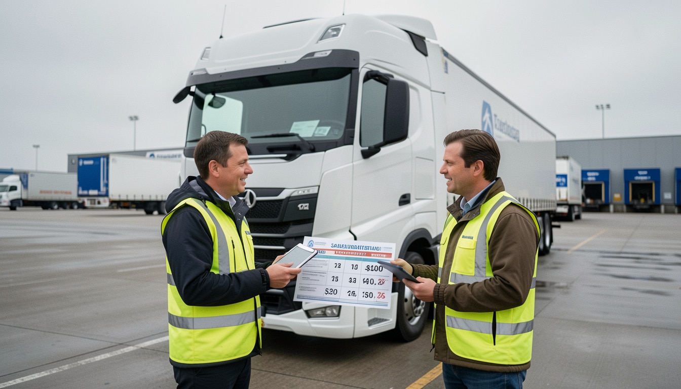 Augmentation des salaires du transport routier en 2026