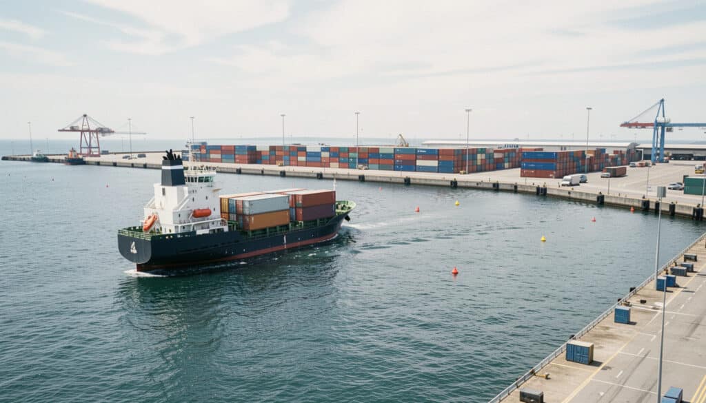 Le transport maritime côtier dans la logistique